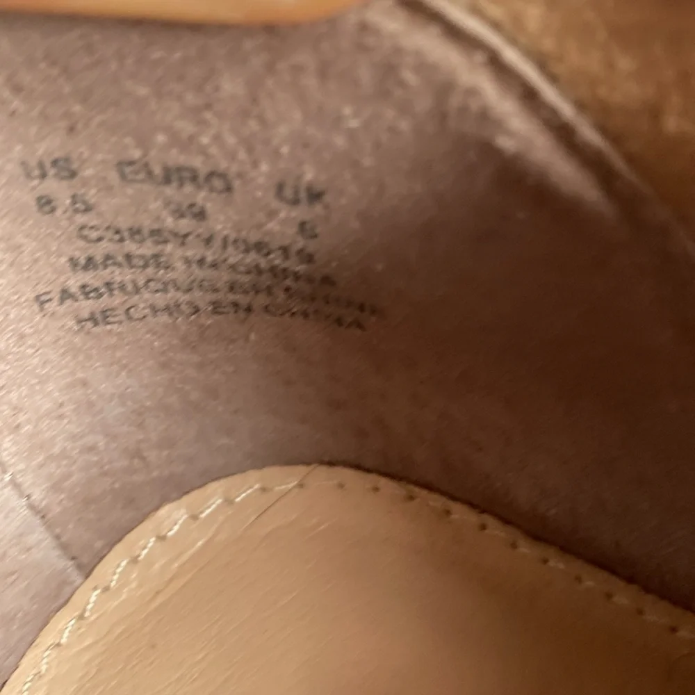 Kelsi Dagger Brooklyn Kenmare leather booties women’s 8.5 EUC tan